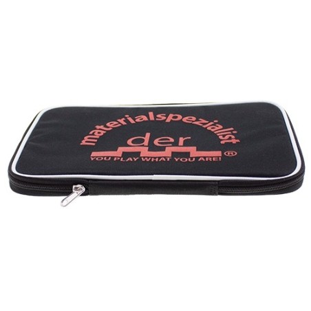 der materialspezialist Single Wallet black/red
