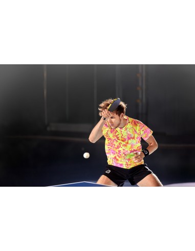 ANDRO SHIRT BARCI YELLOW/PINK